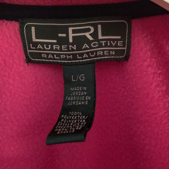 Ralph Lauren fleece full zip jacket - Picture 3 of 3